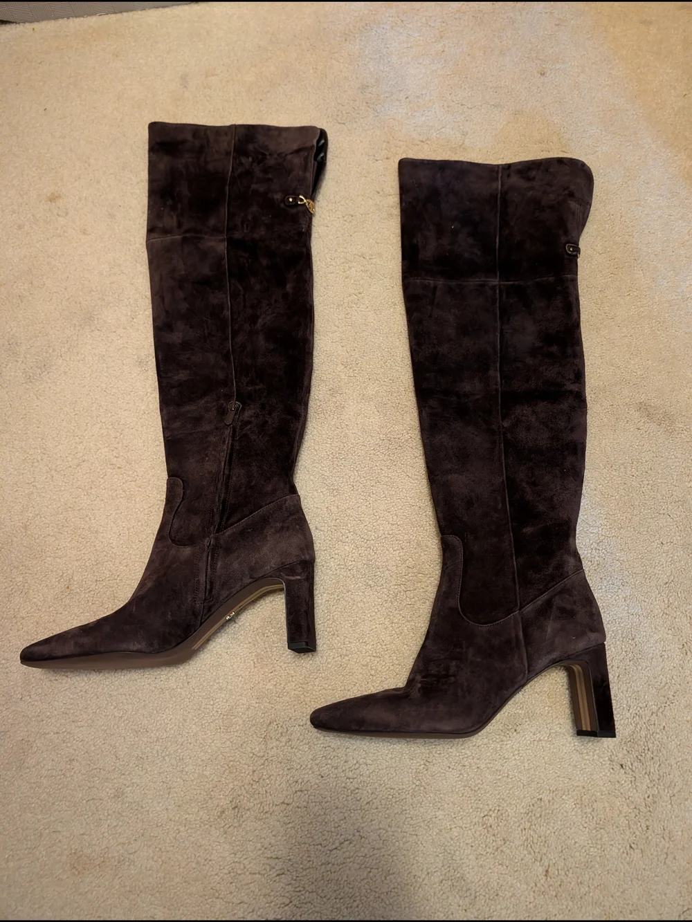 Sam Edelman Shea Over The Knee Suede Boots